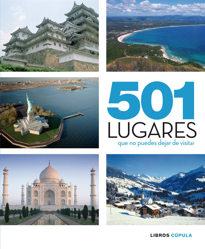 501 lugares que no puedes dejar de visitar, de AA. VV. | portada del libro