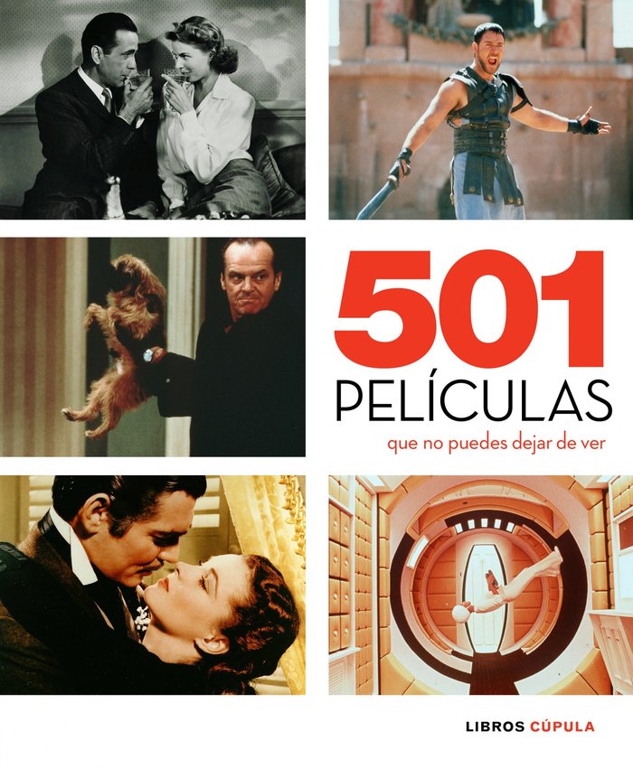 501 películas que no puedes dejar de ver, de AA. VV. | portada del libro