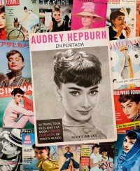 Audrey Hepburn. En portada, de SCOTT BRIZEL | portada del libro