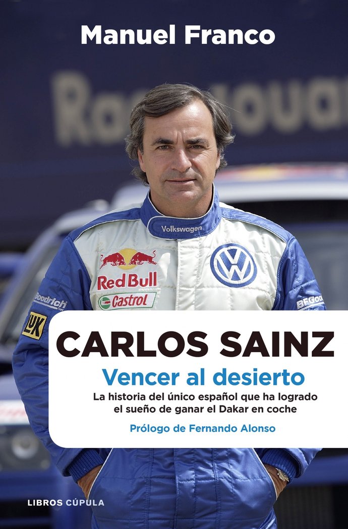 Carlos Sainz. Vencer al desierto, de FRANCO | portada del libro