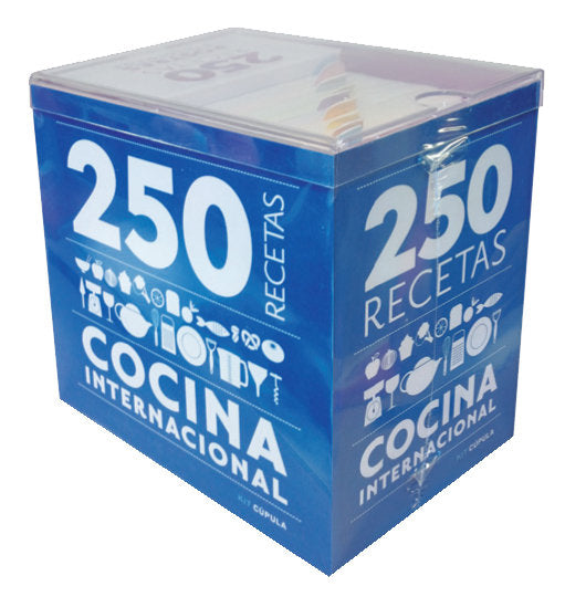 250 recetas. Cocina internacional, de AA. VV. | portada del libro