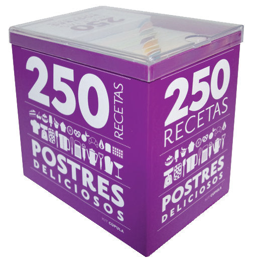 250 recetas. Postres deliciosos, de VICTORIA CENDAGORTA VILLALBA | portada del libro