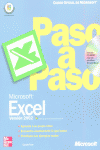 MICROSOFT EXCEL 2002 PASO A PASO+CD, de CURTIS FRYE | portada del libro