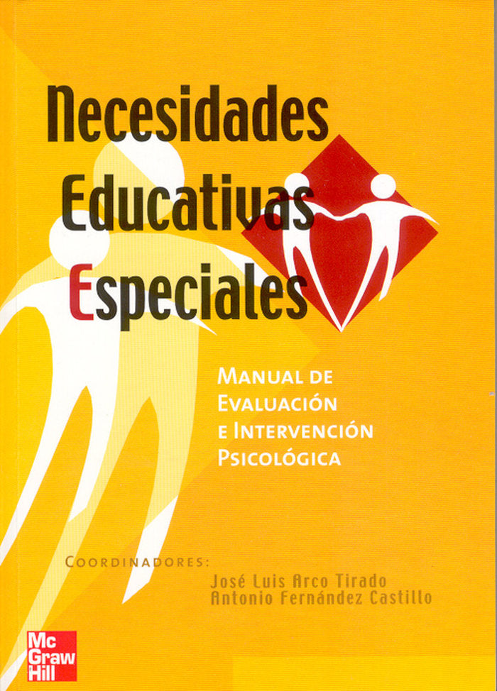 Necesidades educativas especiales:manual de evaluacion e intervencion ps icologica, de Arco Tirado,Jose Luis | portada del li