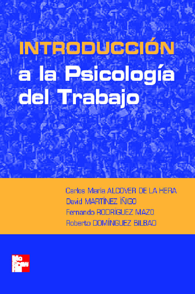 Introducci}n a la psicologia del trabajo, de Alcover,Carlos M. | portada del libro