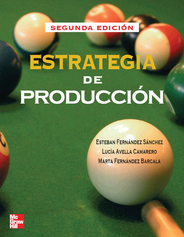 Estrategia de Producci}n, de Fernandez,Esteban | portada del libro