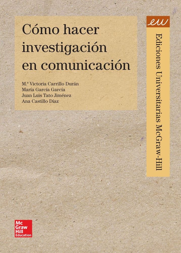 POD - Investigar en comunicaci}n, de CARRILLO | portada del libro