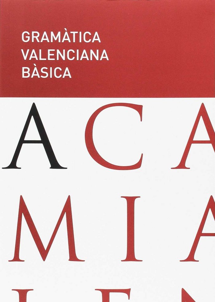 Gramàtica valenciana bàsica, de AVL | portada del libro