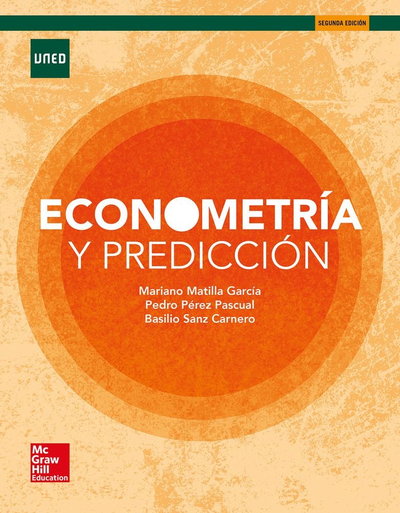 LA+CUTX Econometria y prediccion 2E. Libro alumno+cuaderno., de Matilla García | portada del libro
