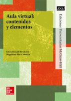 LA Aula virtual: contenidos y elementos., de FORUM XXI | portada del libro