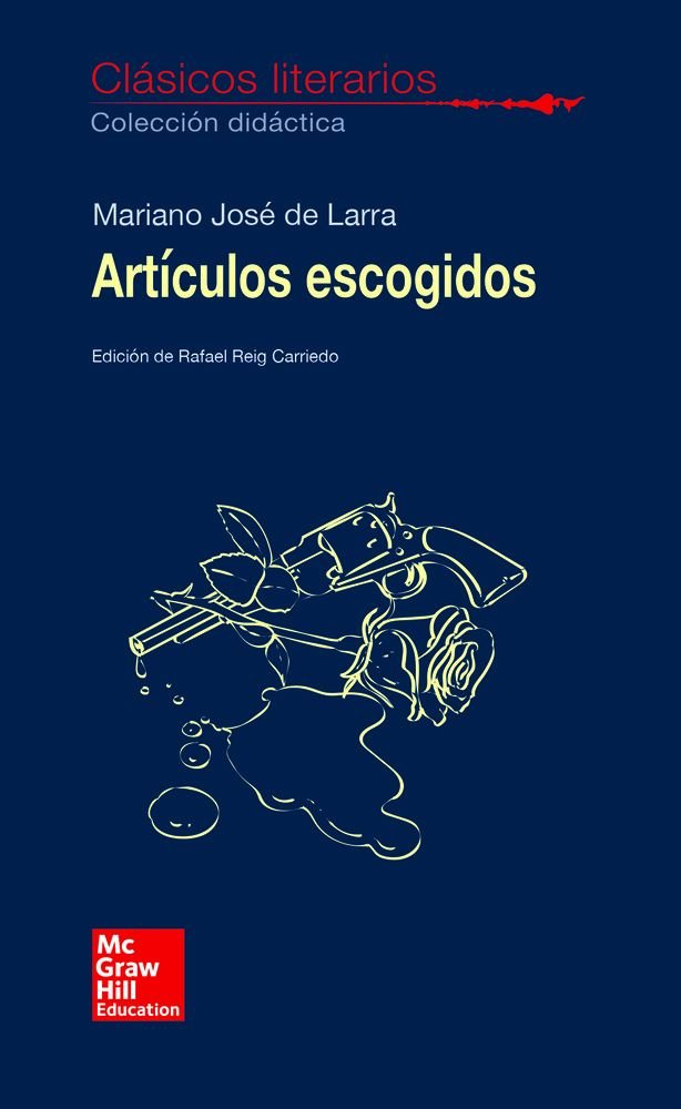 CLASICOS LITERARIOS. Articulos escogidos, de Larra | portada del libro