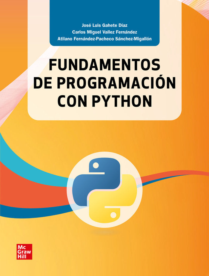Fundamentos de programacin con Python, de GAHETE | portada del libro