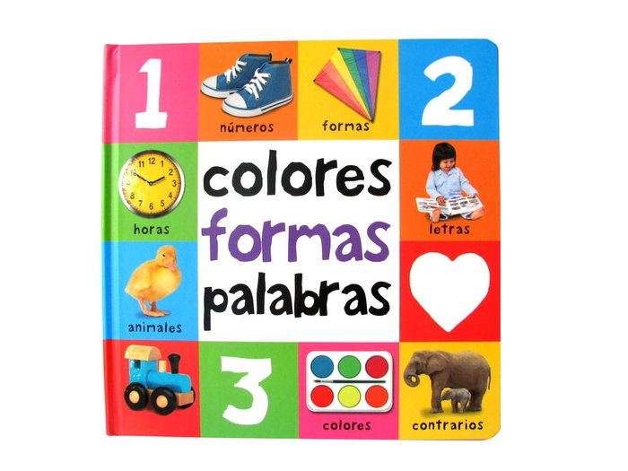 Colores, formas, palabras, de Varios autores | portada del libro