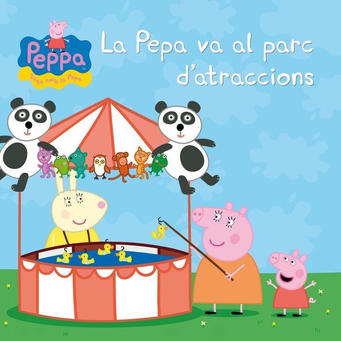 La Pepa va al parc d'atraccions (Peppa Pig. Un conte), de Hasbro | portada del libro