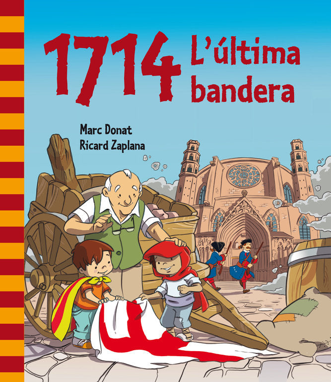 1714. L'última bandera, de Donat Balcells | portada del libro