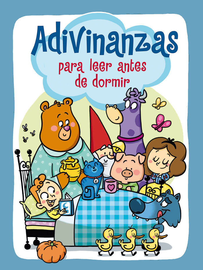 Adivinanzas para leer antes de dormir, de Cobos Obrero | portada del libro
