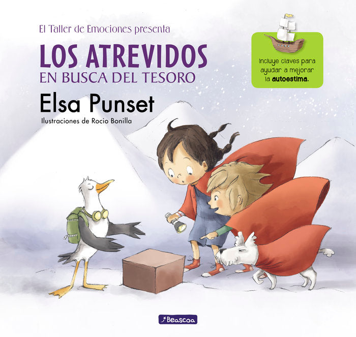 Los Atrevidos en busca del tesoro (Serie Los Atrevidos  2), de Punset | portada del libro