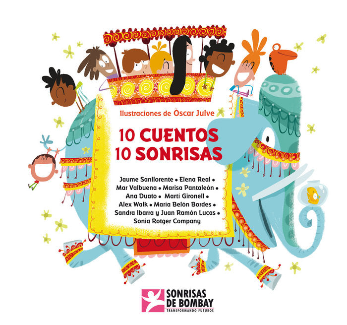 10 cuentos, 10 sonrisas, de Varios Autores | portada del libro