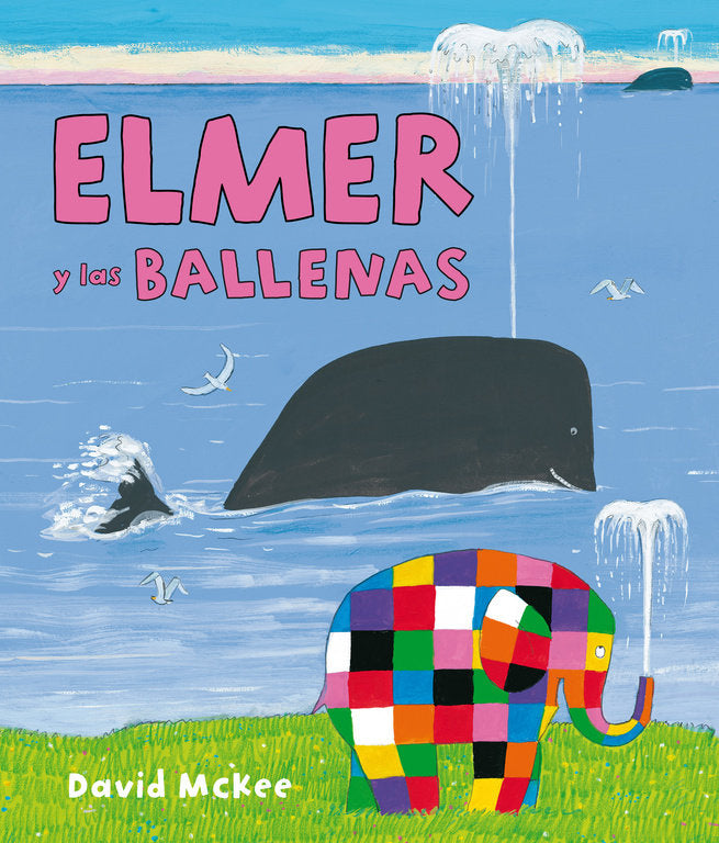 Elmer y las ballenas (Elmer. Un cuento), de McKee | portada del libro