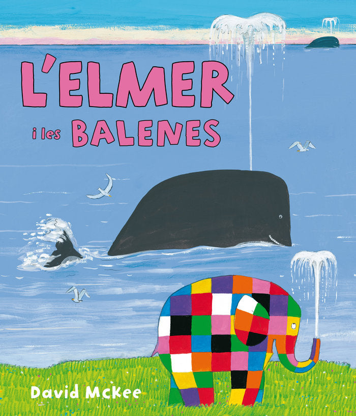 L'Elmer i les balenes (L'Elmer. Un conte), de McKee | portada del libro