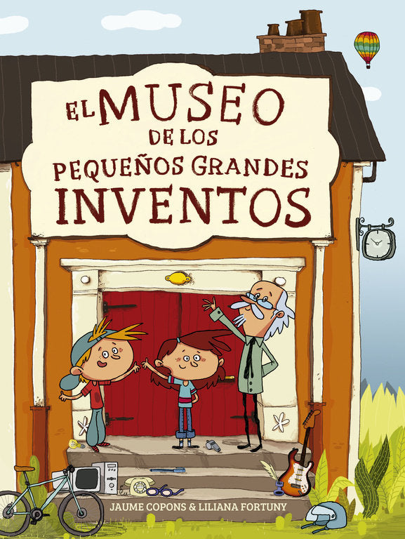 El museo de los pequeños grandes inventos, de Fortuny | portada del libro