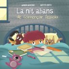 La nit abans de començar l'escola, de Marina Montero | portada del libro
