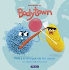 Phil y el Ataque de los Cocos (Aventuras en Bodytown), de Jack Mendoza | portada del libro