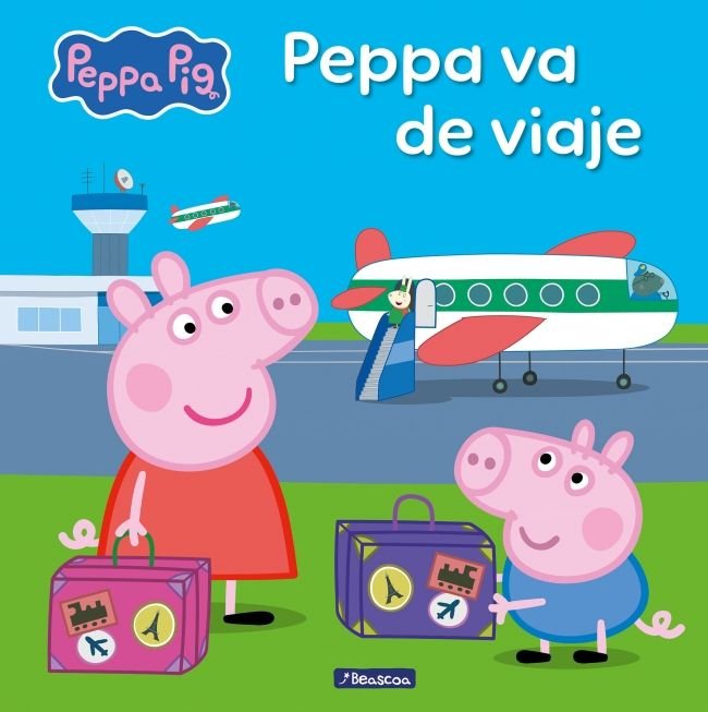 Peppa va de viaje (Peppa Pig. Un cuento), de Hasbro | portada del libro