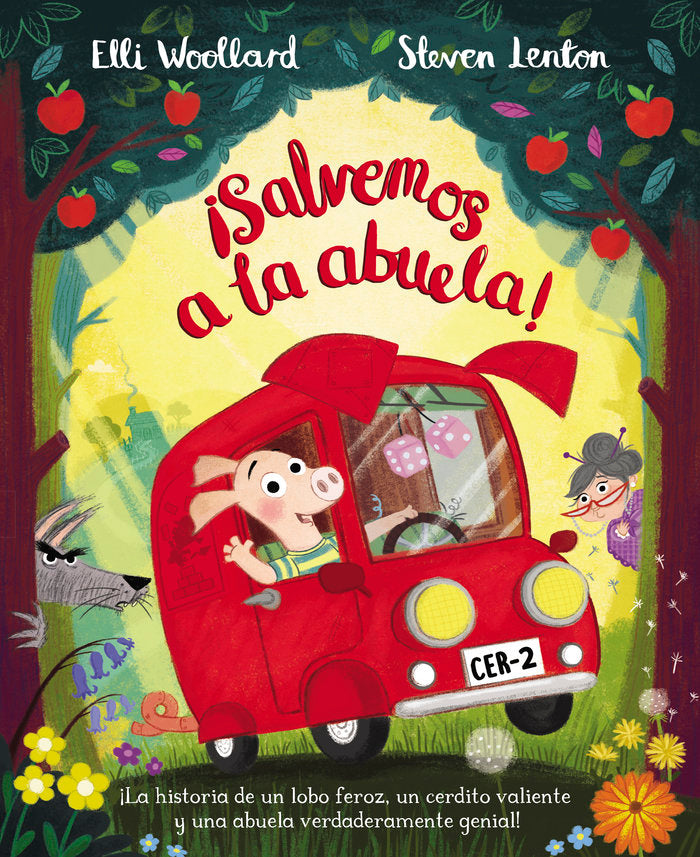 ¡Salvemos a la abuela!, de Woollard | portada del libro