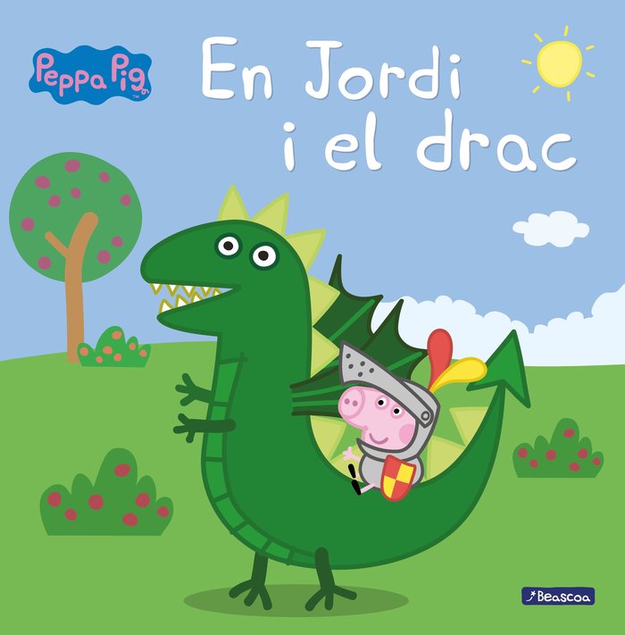 En Jordi i el drac (Peppa Pig. Un conte), de Hasbro | portada del libro