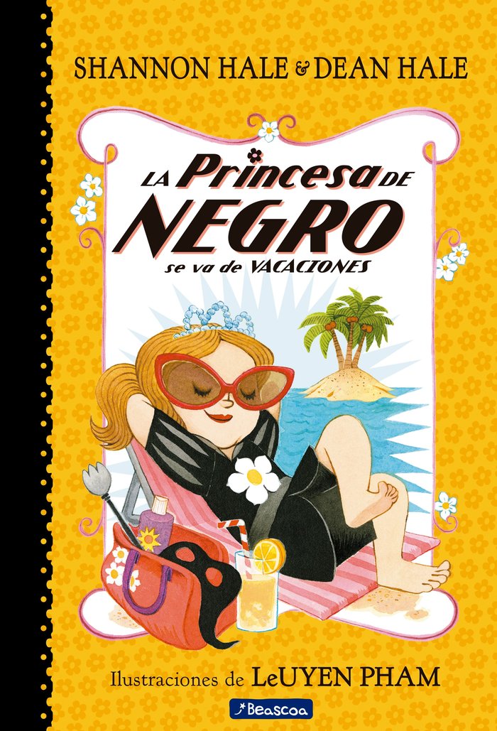 La princesa de negro se va de vacaciones (La Princesa de Negro), de Hale | portada del libro