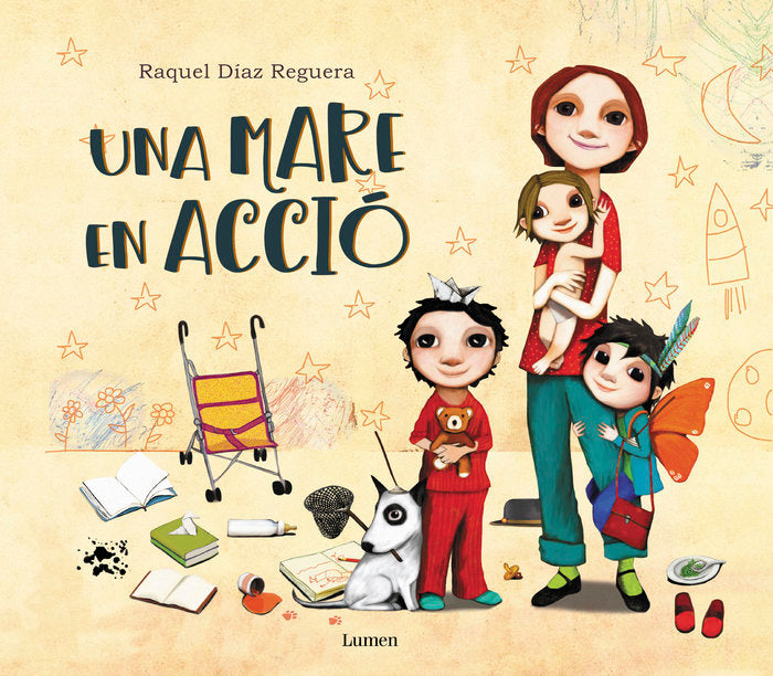Una mare en acció, de Díaz Reguera | portada del libro