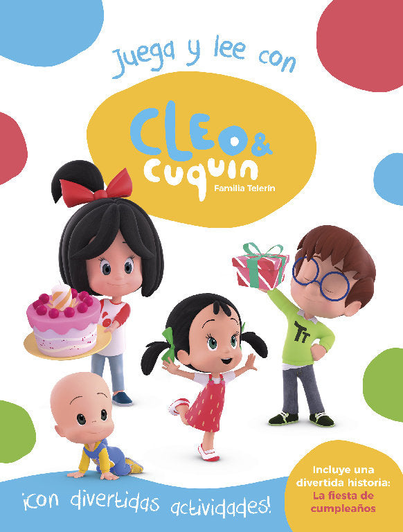 Juega y lee con Cleo y Cuquín (Cleo y Cuquín, Familia Telerín. Actividades), de Varios autores | portada del libro