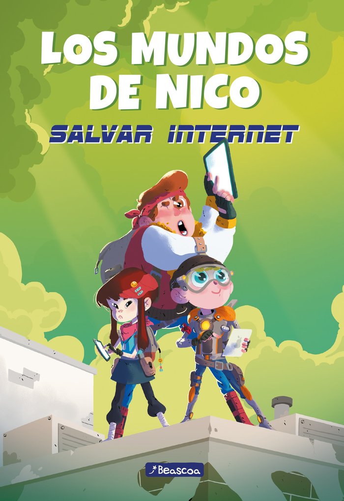 Salvar internet (Los mundos de Nico  1), de Segura | portada del libro
