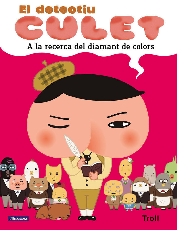 A la recerca del diamant de colors (El detectiu Culet), de Troll | portada del libro