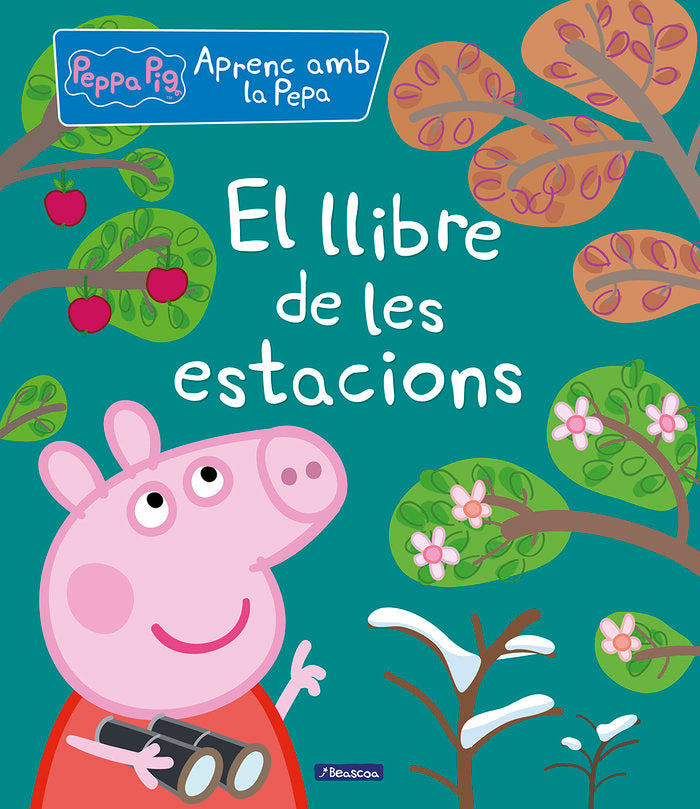 Aprenc amb la Pepa. El llibre de les estacions (Peppa Pig. Primers aprenentatges), de Hasbro | portada del libro