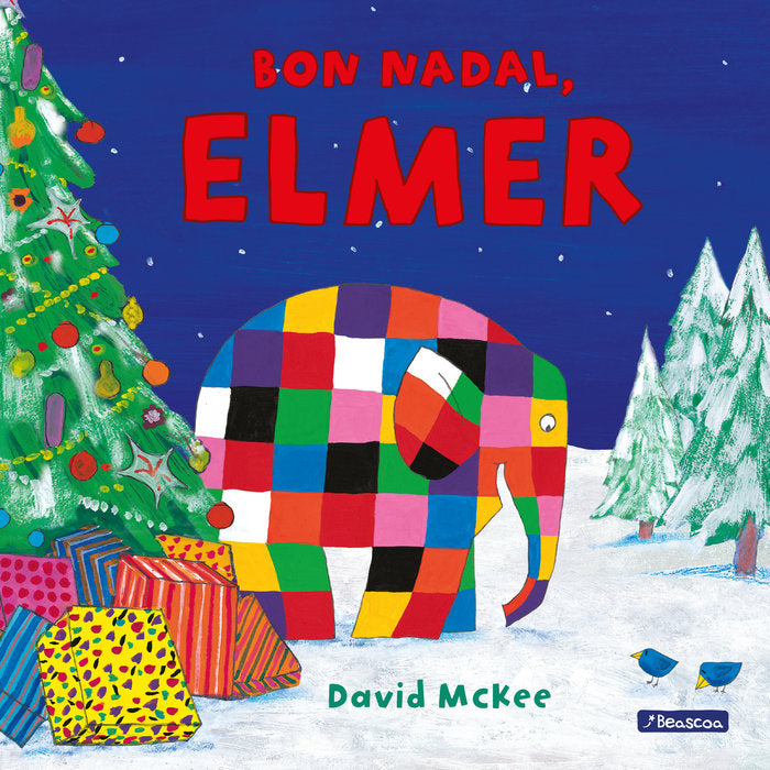 Bon Nadal, Elmer! (L'Elmer. Un conte), de McKee | portada del libro