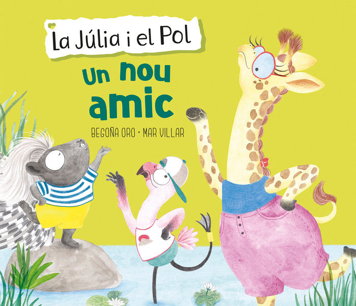 Un nou amic (La Júlia i el Pol), de Oro | portada del libro