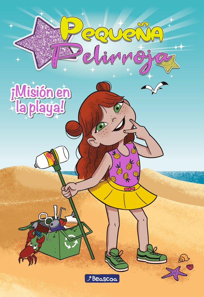 Misión en la playa (Pequeña Pelirroja  1), de Pequeña Pelirroja | portada del libro