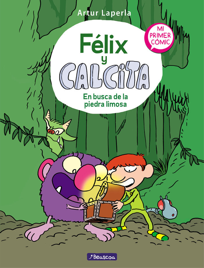 En busca de la piedra limosa (Félix y Calcita  3), de Laperla | portada del libro