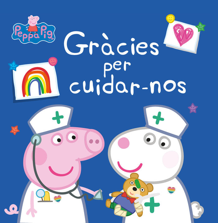Gràcies per cuidar-nos (Peppa Pig. Un conte), de Hasbro | portada del libro