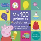 Mis 100 primeras palabras (Peppa Pig. Libro de cartón con solapas), de Varios autores | portada del libro