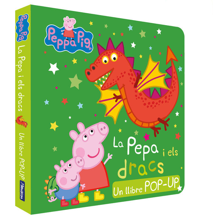 La Pepa i els dracs (Peppa Pig. Llibre Pop-Up), de HASBRO | portada del libro