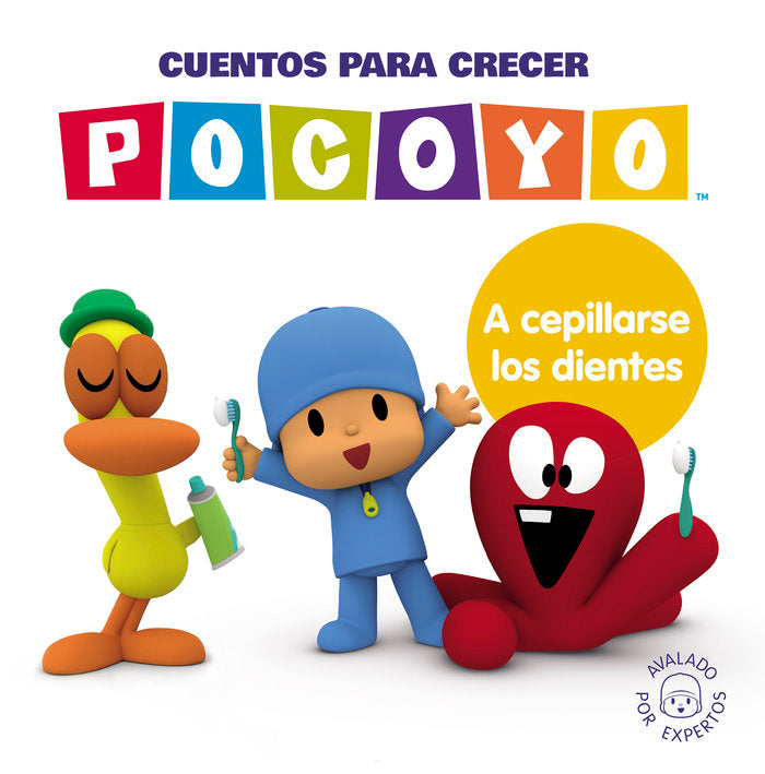 Cuentos para crecer: A cepillarse los dientes (Pocoyó. Un cuento), de ZINKIA | portada del libro