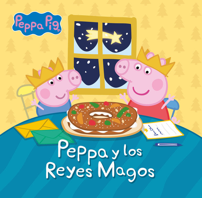 Peppa y los reyes magos (Peppa Pig. Un cuento), de HASBRO | portada del libro