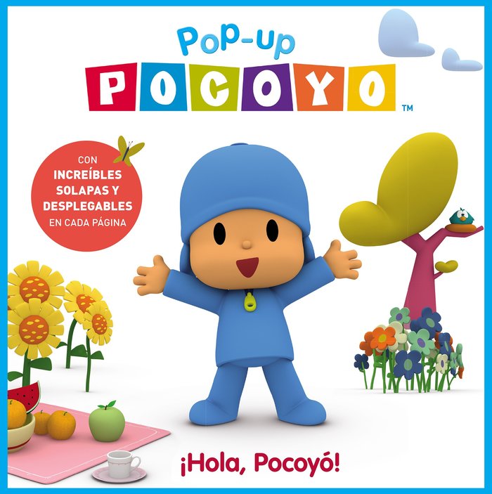 ¡Hola, Pocoyó! (Pocoyó. Libro Pop-Up), de ZINKIA | portada del libro