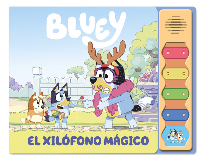 El Xilófono Mágico (edición en español) (Bluey. Libro con sonidos), de BLUEY | portada del libro