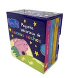 Pequeña biblioteca de buenas noches (Peppa Pig. Libro juguete), de Hasbro | portada del libro