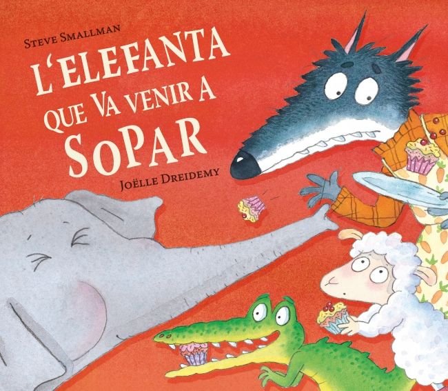 L'elefanta que va venir a sopar (L'ovelleta que va venir a sopar), de SMALLMAN | portada del libro