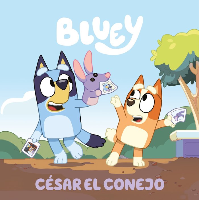 César el conejo (edición en español) (Bluey. Un cuento  10), de BLUEY | portada del libro
